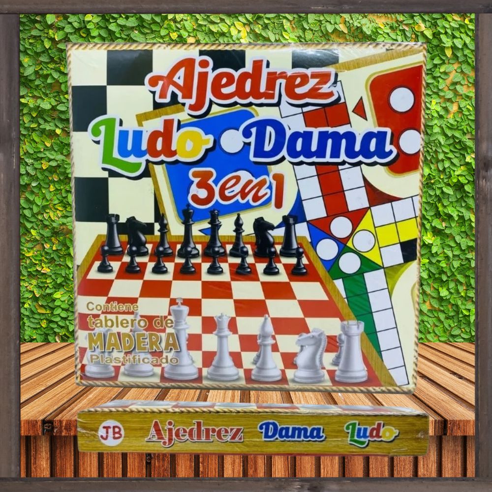 Triple Desafío: Ajedrez, Damas y Ludo